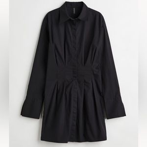 H&M Poplin Button up dress. Size S. Brand New with tag